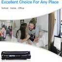 LxTek Compatible Toner Cartridge Replacement for HP 83A Toner Cartridges Compatible with LaserJet Pro MFP M125nw M201dw M225dw M201n M125a M127fn M127fw, 4 Black CF283A