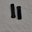 18mm Nylon Hook And Loop Blue 1pcs Slip Thru Zip Tie Sport Wrap Watch Band 9 inches Long Adjustable