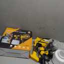 VONFORN Paint Sprayer, 700W HVLP Spray Gun with Cleaning & Blowing Joints, 4 Nozzles and 3 Patterns, Easy to Clean, for Furniture, Cabinets, Fence, Walls, Door, Garden Chairs etc. VF803 Yellow