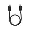 FIIO LT-LT3 USB Type C to Lightning Cable 0.7ft Supports Lossless for iOS/Headphone Amp