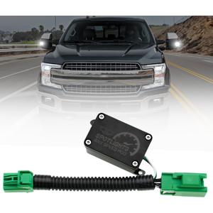 Mirror Spot Lights Low Speed Override Harness Adapter for 2015-2020 F150, 2017-2022 F250 F350 Super Duty Spot Lamps on At Any Speed