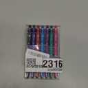 PILOT FriXion Clicker Erasable, Refillable & Retractable Gel Ink Pens, Fine Point, Assorted Color Inks, 7-Pack Pouch (31472)