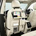 Car Seat Back Organizer with Foldable Tray, Tablet Holder & Pockets