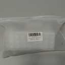 20"x4" Silicone Sink Edge Protector - Splash Guard with Suction Cups & 5 Tilt, Cuttable Edge Guard for Kitchen Sink, Bathroom,Granite & Quartz Countertops(White)