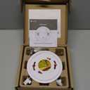 Kidde Smoke and Carbon Monoxide Detector, Hardwired with 10-Year Battery Backup, LED Status Lights, Interconnected, 85 dB Alarm, 5 inches, No BBD