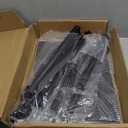 Projector Stand, 33LB Load Bearing & 22-55" Height Adjustable, for Projector/Laptop/DJ Gear, Outdoor/Office/Studio - Stable Base (Black)