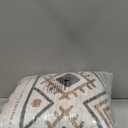 Area Rug Living Room Rugs 8x10 - Large Soft Boho Geometric Rug, Non-Slip Foldable Washable Rugs Non Shedding Morden Indoor Floor Carpet for Living Room Bedroom Office Dining Room(Brown Green,8'x10')