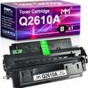 MM MUCH & MORE Compatible 10A Toner Cartridge Replacement for HP Q2610A 2610A Used for 2300L 2300N 2300D 2300 2300DN 2300DTN Printers (1-Pack, Black, 6,000 Pages)