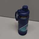 Takeya 18 oz Actives Stainless Steel Water Bottle with Straw Lid – Leakproof, Double-Wall Insulated, Keeps Drinks Cold 24 hrs/Hot 12 hrs, BPA-Free, Powder-Coated, Gym & Travel, Midnight Blue