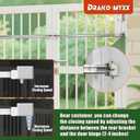 TB200SS Hydraulic Door Closer Set, Stainless Steel, Heavy-Duty Outdoor Type, 40 to 64 Inches