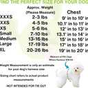 EcoBark Premium Quality Step in Dog Harness - Teacup Dog Harnesses - Perfect Puppy Harness - Luxury Soft Mesh Step in Vest - No Pull Mini Body Halter - Toy Breed Harnesses (XXXS, Lavender)
