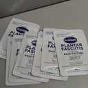 Dr. Scholl's Plantar Fasciitis Pain Patches with Hydrogel Flexible Technology, 8 Ct // Clinically Tested 12-Hour Daily Pain Relief - Contours to Your Foot - with Lidocaine & Menthol, 8 Treatments (White)