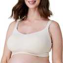 Bravado Designs Women's Nursing Bra for Breastfeeding, Intrigue Balconette Supportive Seamless Wirefree Maternity Bra (Black)