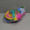 JOYIN Foldable Beach Bucket Set - 3 Packs Collapsible Toy Buckets with Shovels and Mesh Backpack for Kids Toddlers Party, Camping Gear, Travelling, Fishing Water Pail (Pink/Purple/Green)