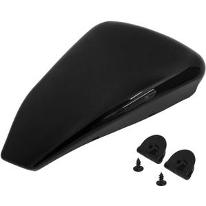 ABS Plastic Side Covers Panel Battery Cover Side Covers Fits For Harley Davidson Sportster Models 2014-2021 XL883 1200 X48(Left-Black)