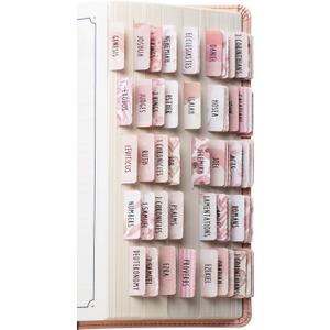 DiverseBee Laminated Bible Tabs for Women (Large Print, Easy to Read), Colorful Bible Journaling Book Tabs, Christian Gift, 66 Bible Tabs Old and New Testament, Includes 11 Blank Tabs - Rose Theme