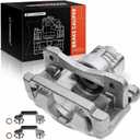 A-Premium Disc Brake Caliper Assembly with Bracket Compatible with Select Cadillac Models - CTS 2006-2007 2.8L/3.6L, STS 2005-2011 - Rear Left Driver Side