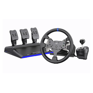 PXN-V99 PC Steering wheel, 3nm force feedback Racing wheel, 270/900° Dismantle, with Hall magnetic induction pedal, 6+1 gear shift rod steering wheel for PS4/PS3/ Xbox One/Series X/S/PC(7/8/10/11）