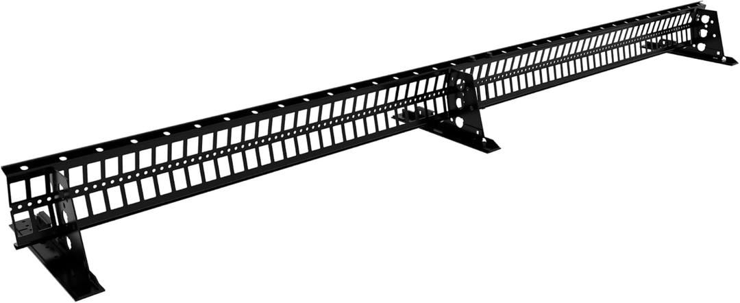 Snow Fence, 8ft Roof Snow Ice Guards, Stop Snow from Sliding Off Your Roof, Extendable (Black)