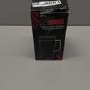 Universal Iced Coffee Sleeve with Handle - Insulated Double Wall Reusable Stainless Steel Holder Insulator for Cold Drinks Fits Small Medium Large To Go Cups Gifts for Men Women Him Her (Sakura)