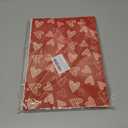 12 Sheet Vintage Valentine's Day Wrapping Paper Red Pink Heart Gift Wrap Art Paper for Wedding Anniversary Birthday Mother's Day, Folded Flat, 19.7 x 27.6 Inch