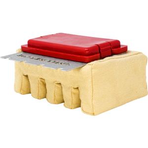 Grill Rescue BBQ Replaceable Scraper Cleaning Head, Bristle Free - Durable and Unique Tools for Cast Iron or Stainless-Steel Grates, Barbecue Cleaner (Replaceable Grill Grate Scraper Head)