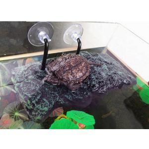 BigTron Turtle Platform, Floating Turtle Pier Rectangular Terrapin Dock PU Foam Aquarium Float Decoration Bask Terrace Climb Brazilian Tortoise (Small)