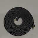 Cat 8 Ethernet Cable 20 ft, Nylon Braided High Speed Heavy Duty Cat8 Network LAN Patch Cord, 40Gbps 2000Mhz SFTP RJ45 Flat Internet Cable Shielded in Wall, Indoor&Outdoor for Modem/Router/Gaming/PC (Black)