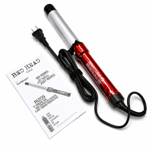 Bed Head Curlipops 1 Tourmaline Ceramic Tapered Styling Iron | Clamp-Free Tapered Curling Wand | for Curls and Waves (1 Inch)