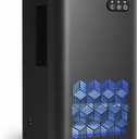 ToLife Dehumidifier for Home, 1000 sq.ft Dehumidifiers for Basement Bedroom Bathroom with 95 OZ Water Tank, Auto Shut Off 7 Colors LED Light, Black