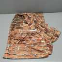 Red Brick Wall Arch Backdrop Cover Spandex Arch Backdrop Stand Cover Brick Photography Backdrops Baby Birthday Party Graduation Background Photo Booth Studio Prop (6FT)