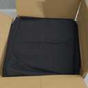 Rectangle Tablecloth 60" x 84", Black Washable Polyester Table Cloth, Wipeable Table Cover for Dining, Wedding, Birthday, Party, Banquet Decor, 6 Pack