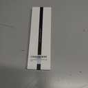 Mosonio Compatible for Apple Watch Band 38mm with Screen Protectors Case Women, Jewelry Bracelet Metal Bands with 2-Pack Bling Case Cover for 38mm iWatch Series 3 2 1(Silver Link with Black Leather)