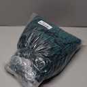 Women's Velvet V Neck Puff Sleeve Dress for Wedding Guest Cocktail Elegant Bodycon Party Midi Dress, Size XL