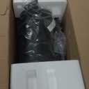 Gourmia Smokeless Indoor Grill - Air Fryer Combo with Smoke Extractor, 5 Cooking Presets, Grill, Air Fry, Roast, Bake, Dehydrate, Countertop Cooker, Glass Lid