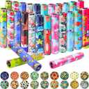 Chivao 30 Pcs Classic Kaleidoscopes Kids Vintage Toys, Return Gifts for Kids Birthday Mini Kaleidoscope Kit for School Classroom Prizes, Stock Stuffers Bag Fillers, Random Colors(Stylish Style)