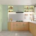 10 Pack 3.75 Inch(96mm) Cabinet Pull Brushed Satin Nickel Kitchen Cabinets Handles Stainless Steel Cabinet Hardware for Cupboard Square Kitchen Pulls for Cabinets Drawer Handles