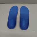 Walkhero Plantar Fasciitis Inserts - Arch Support Orthotic Insoles for Flat Foot and Foot Pain, Everyday Comfort and Support (Mens 7-7 1/2 | Womens 9-9 1/2 Blue)