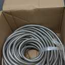100 ft Stainless Steel Garden Hose - 2026 New Upgraded Metal Water hose - Flexible Water Hoses Pipes with Latex Core, 3/4" Solid Brass Connector - No-Expandable Watering Garden Hoses