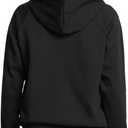 Under Armour Women's Project Rock Rival Fleece Hoodie, 001 BLACK, LG