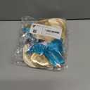 2 x Funny Dog Cat Cosplay Wig, Pet Wigs for Halloween, Christmas, Parties, Festivals, Dog Wigs for Small Medium and Large Dogs(Golden Braid)