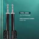 AUTOMUTO 2 Pcs Struts Shock Absorbers Compatible with 1994-2004 for Ford Mustang with 235060 Auto Shocks - Front