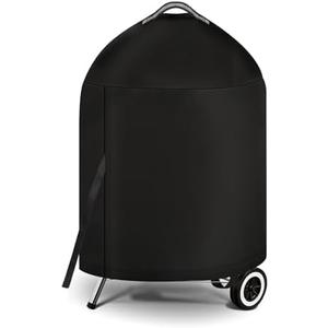 iCOVER Grill Cover for Weber 22 Inch Charcoal Kettle- Heavy Duty Waterproof BBQ Cover for Weber Char-Broil 22 Inch Charcoal Kettle Grills