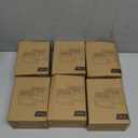 JSOT 12 Pack Solar Lights Outdoor Waterproof for Stairs Decor, Solar Deck Lights Stainless Steel Step Fence Patio Post Wall Lamp for Garden Pathway Walkway LED Lamp Light [Warm Light]