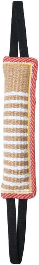 Dog Tossing Toy Training with 2 Handles for Aggressive Chewer Outdoor Pillow Tug-of-war Game