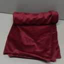 Throw Pillow Covers 22x22 Burgundy: 2 Pack Cozy Soft Velvet Square Decorative Pillow Cases for Farmhouse Home Decor