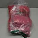 sancua 2 Pack Red Tablecloth 60 x 120 Inch, Rectangle 8 Feet Table Cloth - Stain and Wrinkle Resistant Washable Polyester Table Cover for Dining Tables, Buffet Parties and Camping