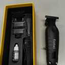 KEMEI 2293 Professional Hair/Beard Trimmer for Men Zero Gapped Hair Clippers for Barber with T Blade, Cordless Rechargeable