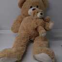 MorisMos Mom and Baby Giant Teddy Bear, 39inch Soft Stuffed Animal Large Teddy Bears Plush for Baby Shower, Tan (Light Brown)