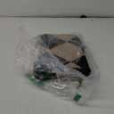 Lahome Checkered Easy Jute 3x5 Outdoor Patio Rug, Washable Rugs for Entryway Diamond Indoor Outdoor Living Room Carpet, Farmhouse Neutral Non Slip Black Door Carpet for Backyard Bedroom (Black/Checkerboard -2)